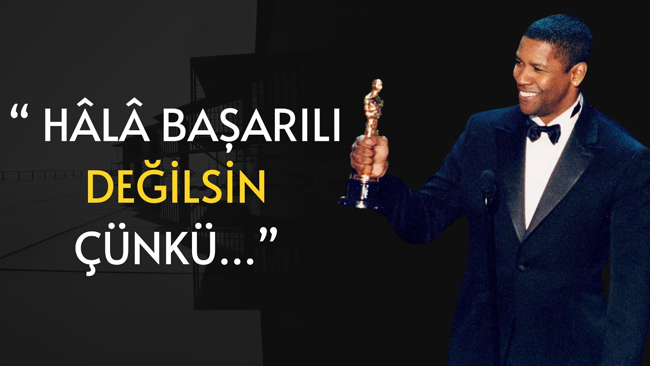 Denzel Washington'un Hayatınızı Değiştirecek Gizli Tavsiyesi | Motivasyon Konuşması