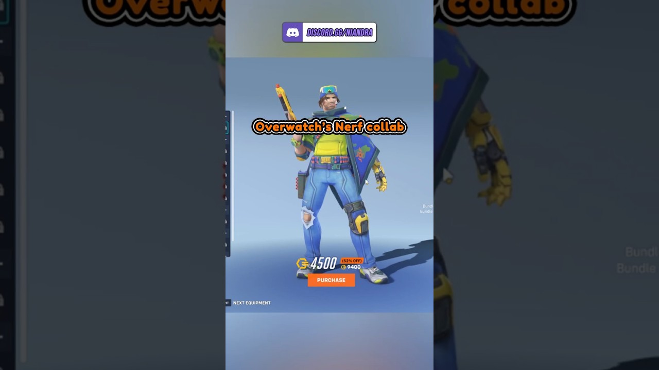 презентация совместной работы NERF X OVERWATCH 2 #overwatch #overwatch2 #gaming #ow2 #overwatchclips