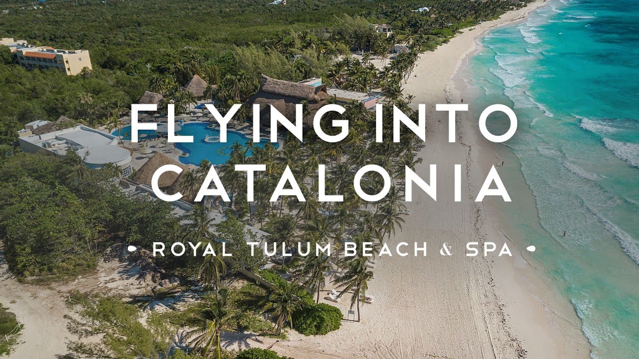 Flying into Catalonia Royal Tulum - Drone FPV