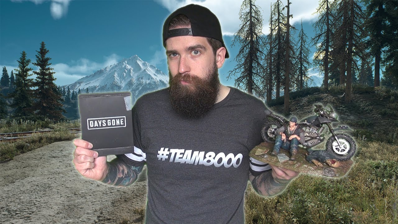 Days Gone (Collector's Edition, PS4) - Game Unboxing (w/ Giveaway!) | DanQ8000