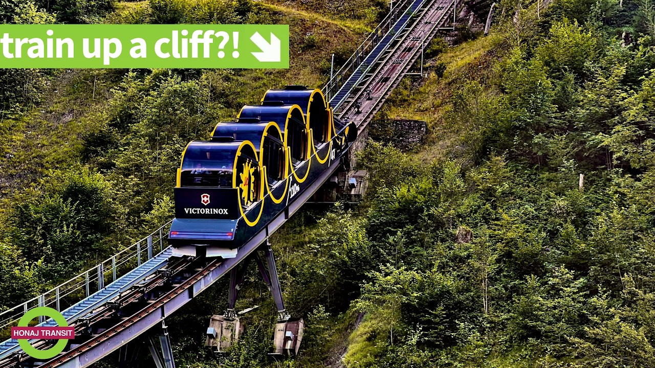 The STEEPEST Train In The World!