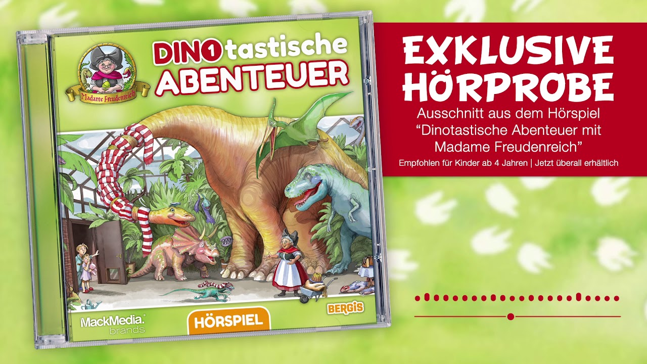 Dinotastische Abenteuer mit Madame Freudenreich - Hörspiel (Hörprobe)