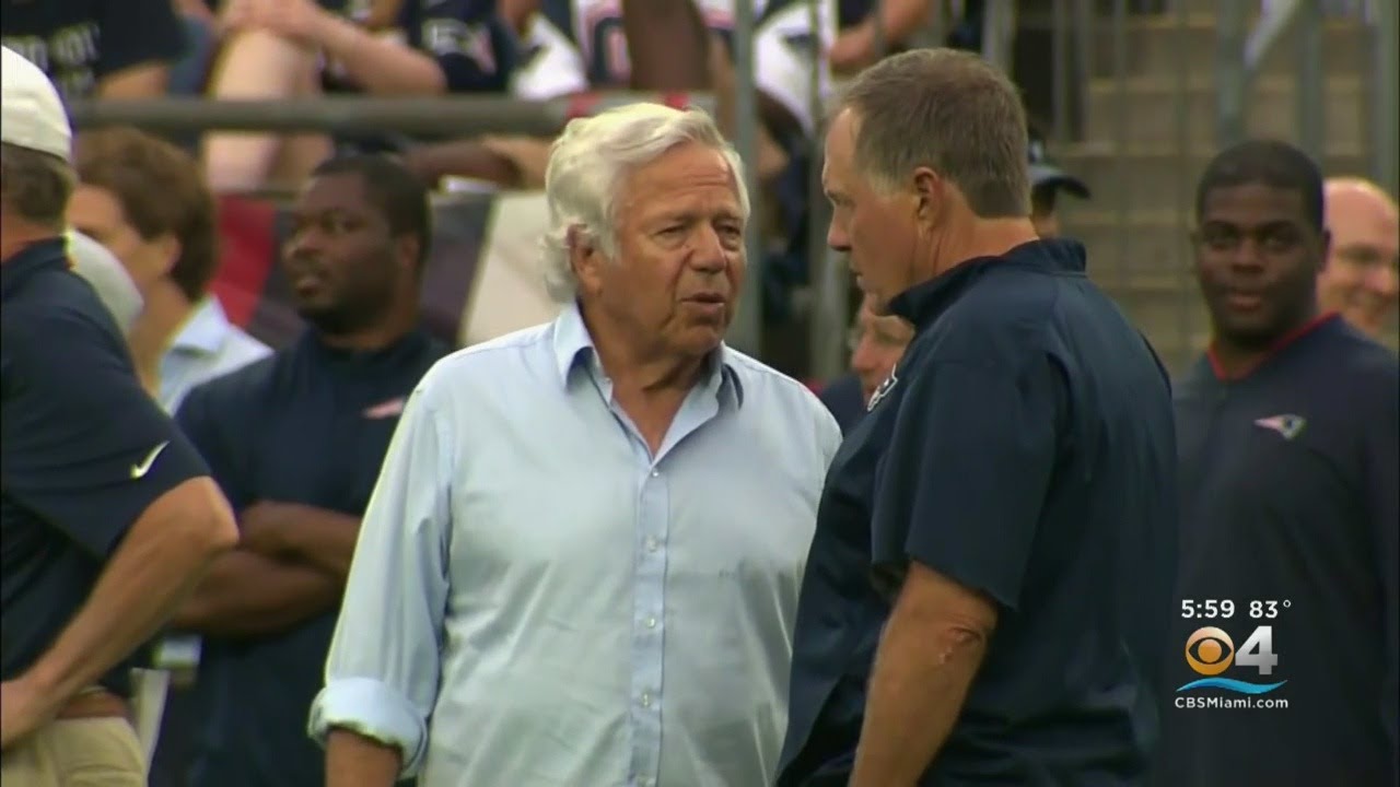 Robert Kraft Charged With Solicitation