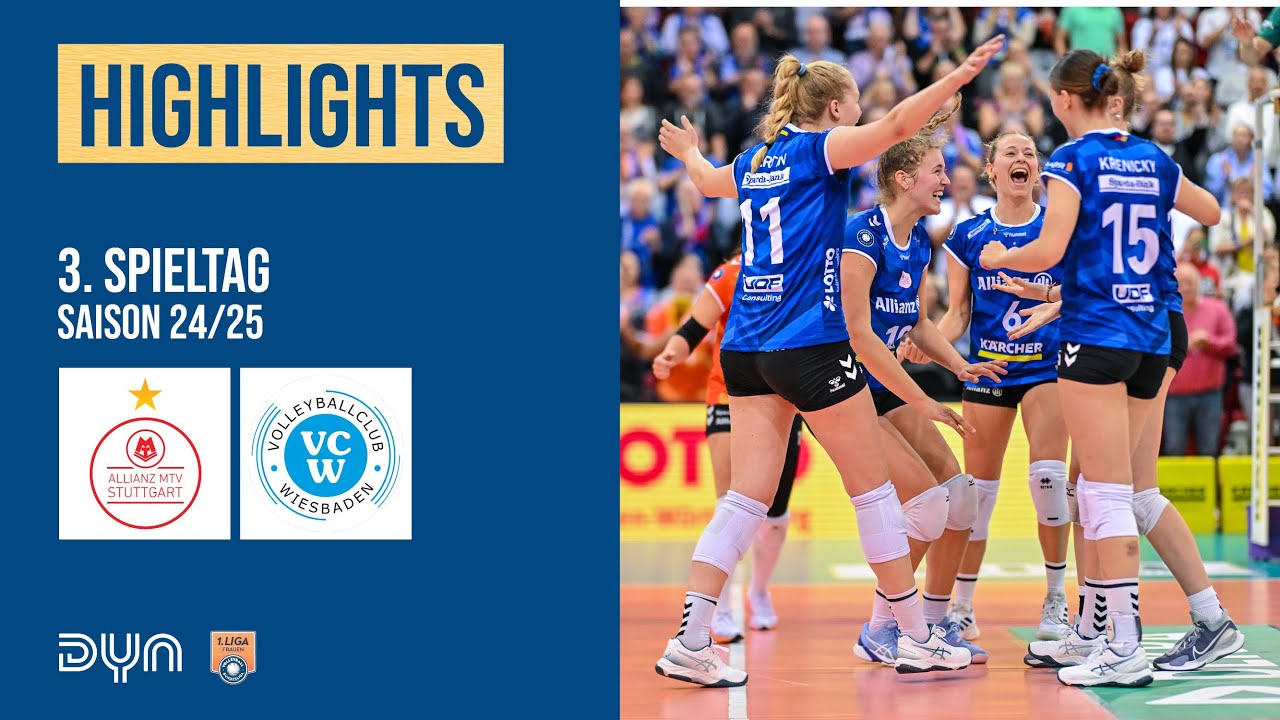 Highlights | Spieltag 3 vs. VC Wiesbaden