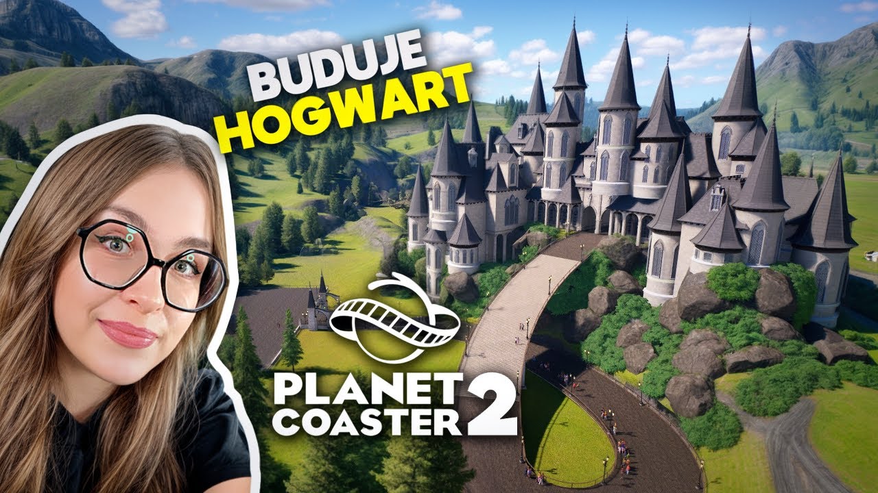 BUDUJĘ HOGWART! Planet Coaster 2 - Park Magiczny