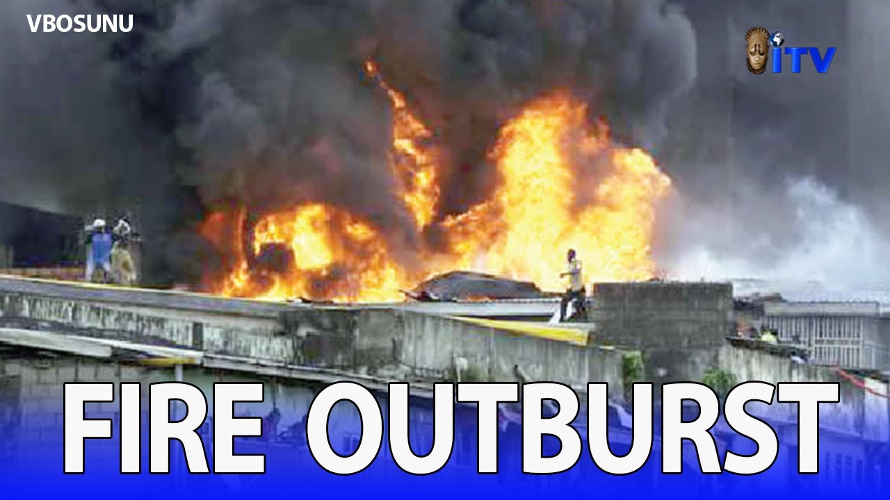 Fire Outburst At Third Junction, Benin City | VBOSUNU