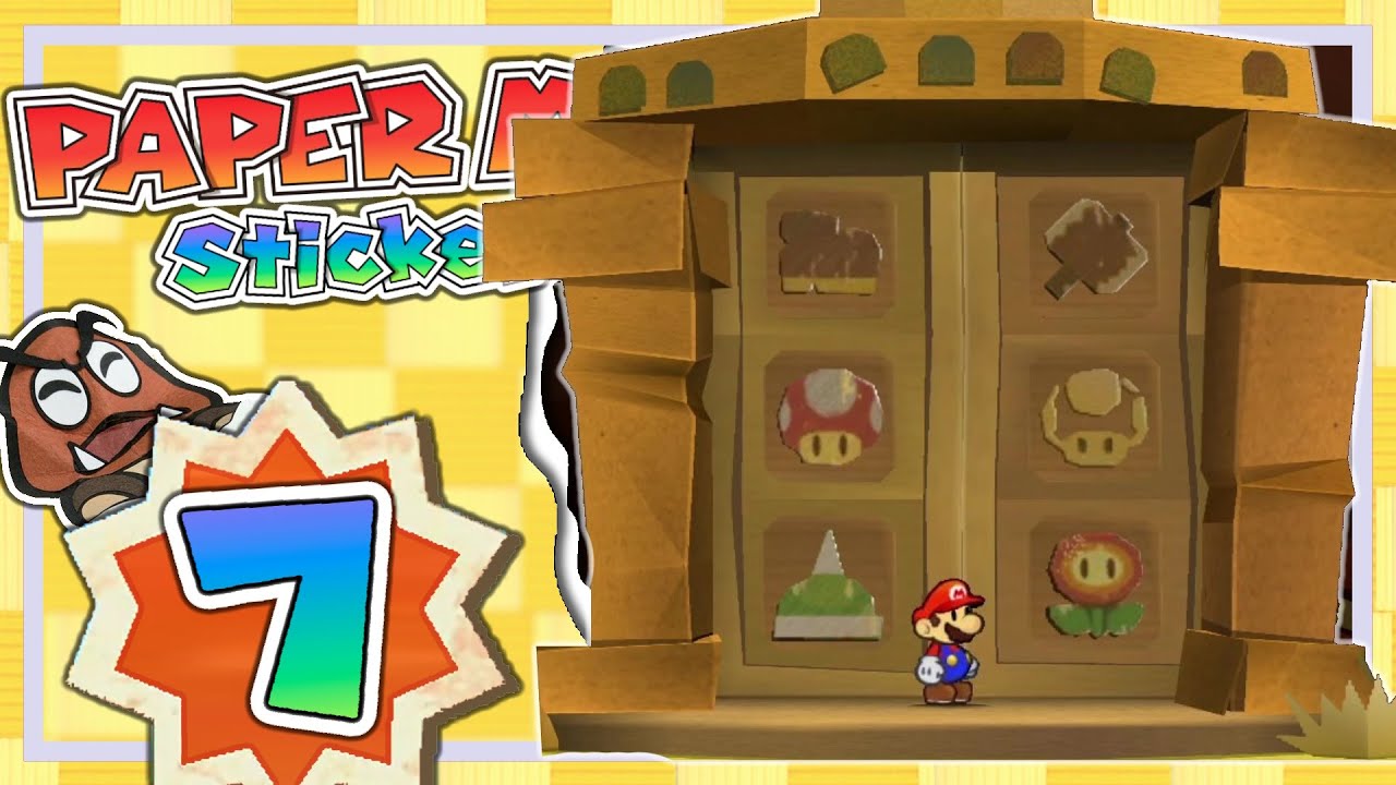 Paper Mario: Sticker Star📖- [Ep. 07] - Hinter verschlossenen Türen!