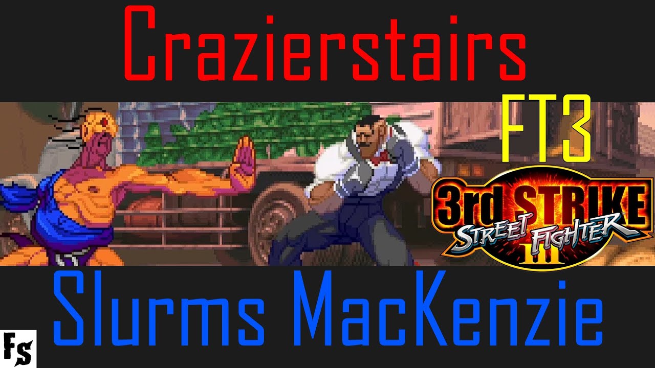 Street Fighter III: Third Strike - Crazierstairs [Oro] vs Slurms MacKenzie [Dudley] (Fightcade FT3)