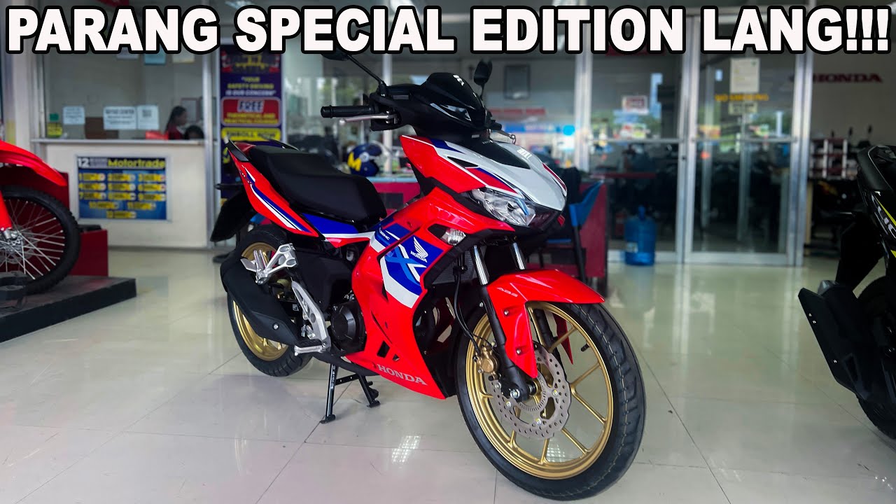 Unang Sulyap ng Honda Winner X ABS Racing