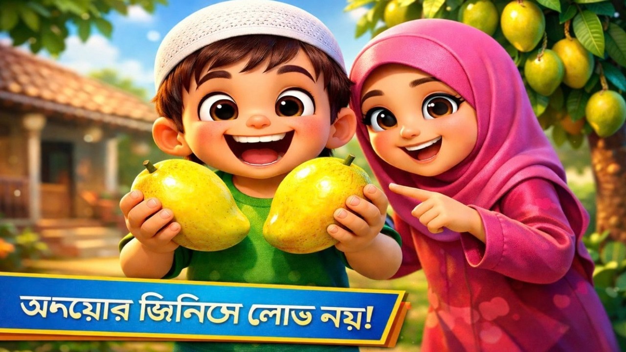 প্রতিবেশীর হক ও আমাদের করণীয়  শিক্ষণীয় ইসলামিক কার্টুন  Islamic Cartoon for Kids