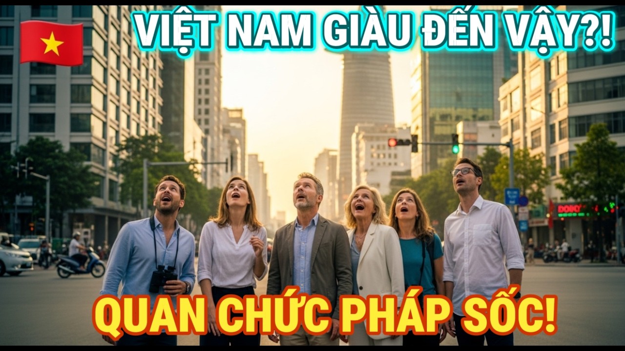 Đây có thật là Việt Nam không?Một viên chức Pháp sốc khi đến TP.HCM – quốc gia từng bị nói là nghèo.