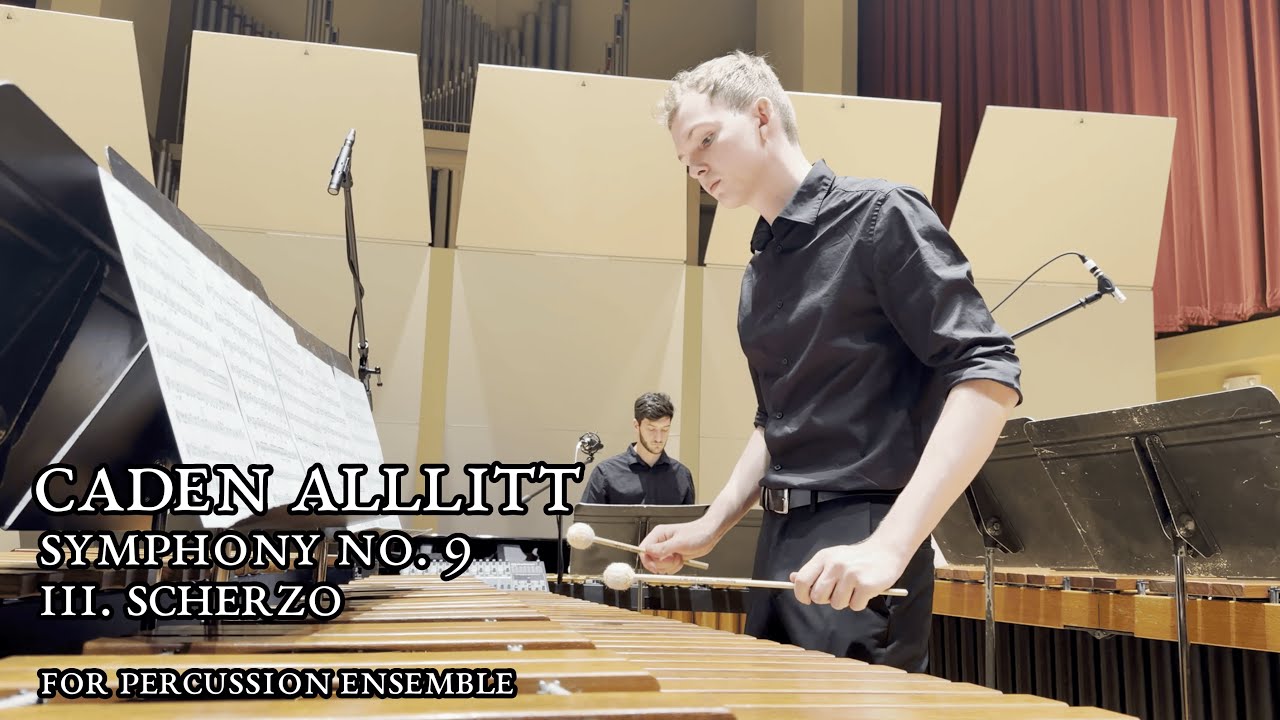 Antonín Dvořák - Symphony No. 9, III. Scherzo for Percussion Ensemble (Arr. Caden Allitt)