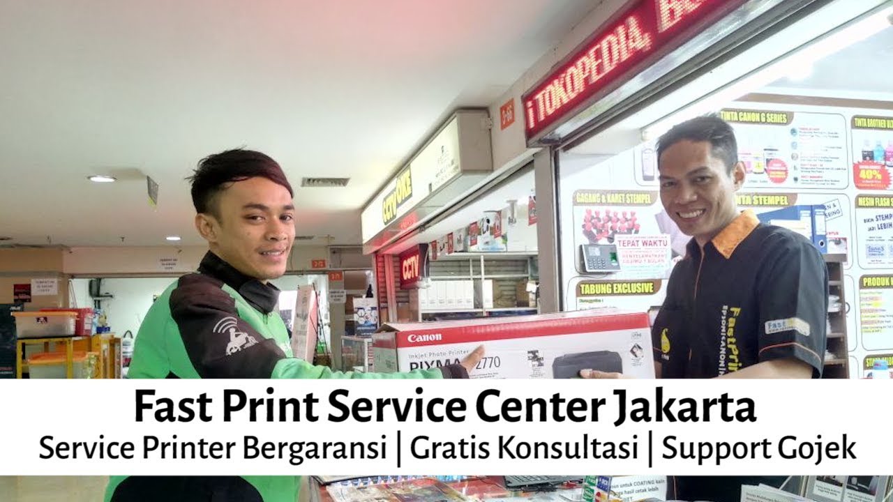 Fast Print Service Center Jakarta - Service Printer Bergaransi | Gratis Konsultasi | Support Gojek