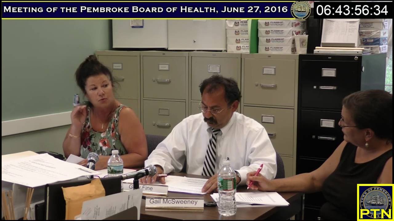 Problem at Board of Health