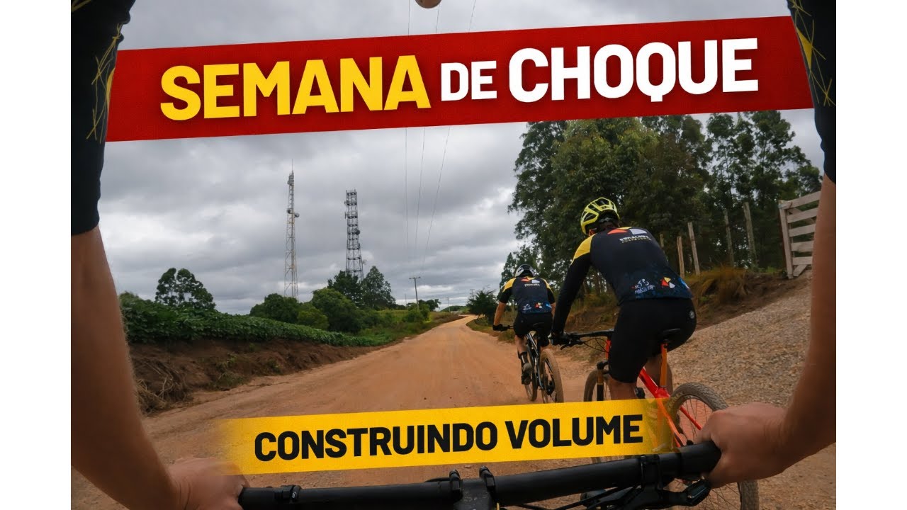 Semana de Choque no Ciclismo: Como Construir Volume Sem Quebrar o Corpo