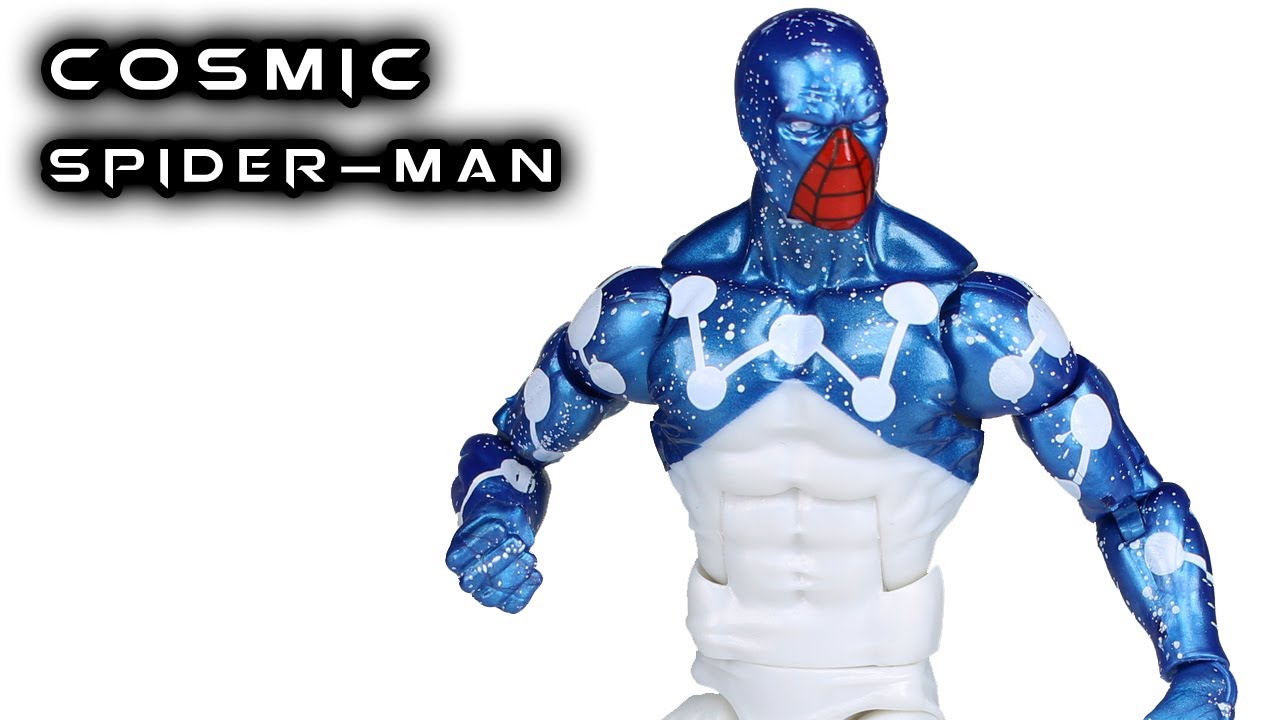 Marvel Legends COSMIC SPIDER-MAN Action Figure Toy Review