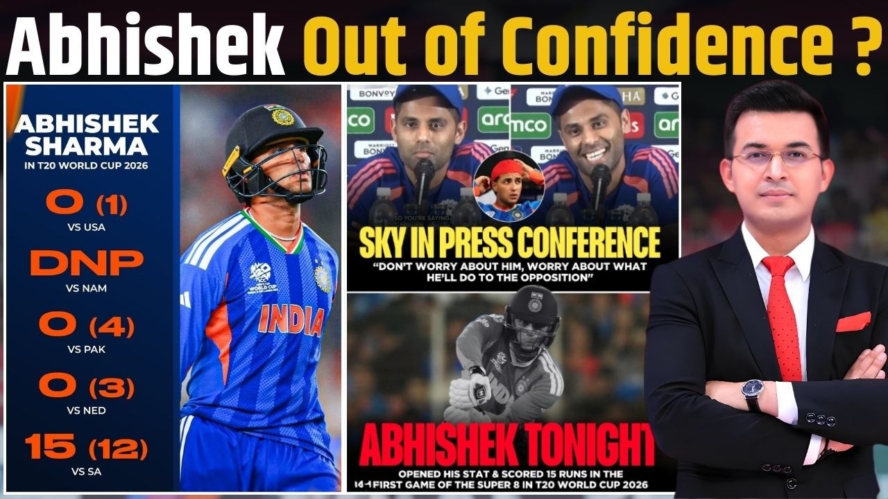 INDvSA: Abhishek Sharma Breaks T20 World Cup Jinx, But Fails To Impress Once Again Against SA !