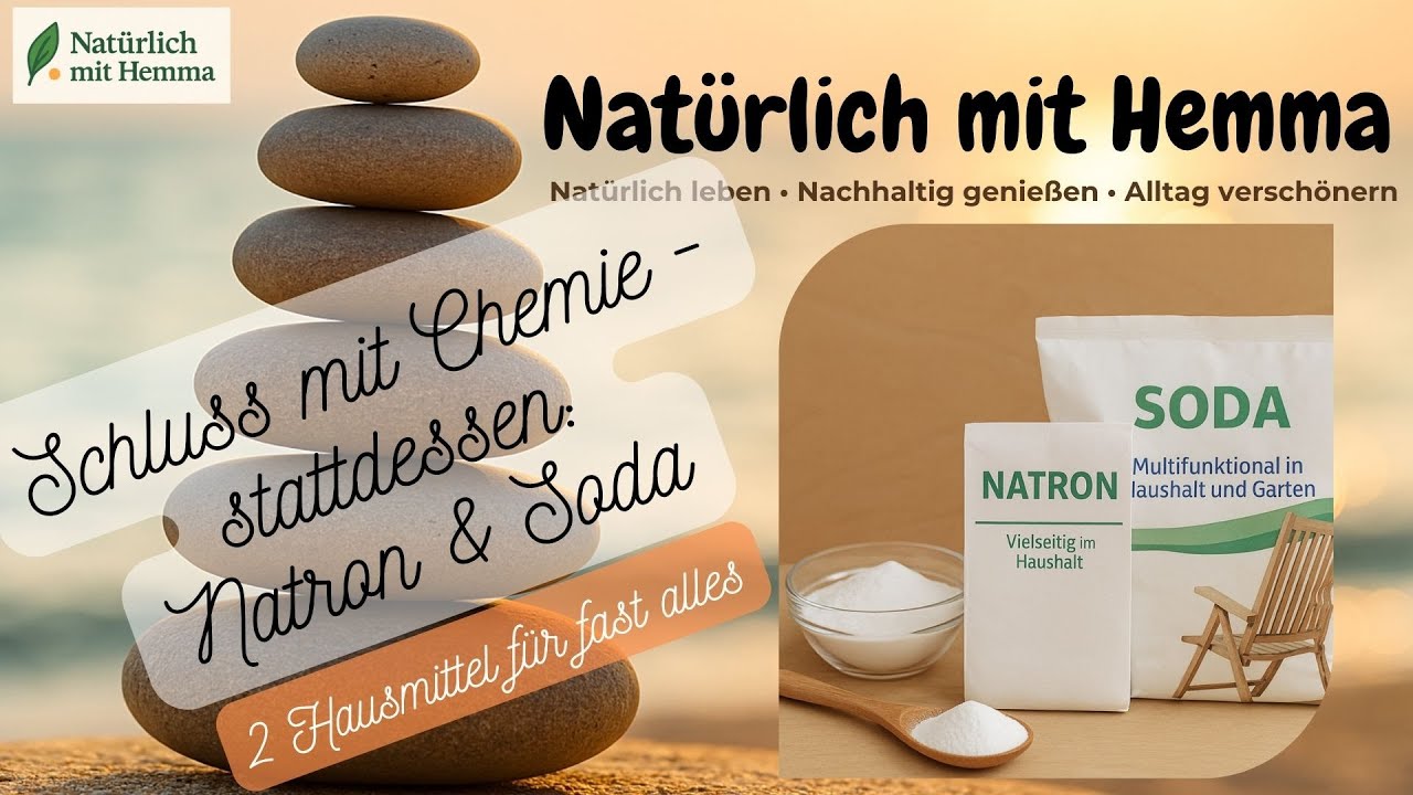 Schluss mit Chemie: 2 Hausmittel, mit denen du fast alles reinigen kannst – Natron & Soda
