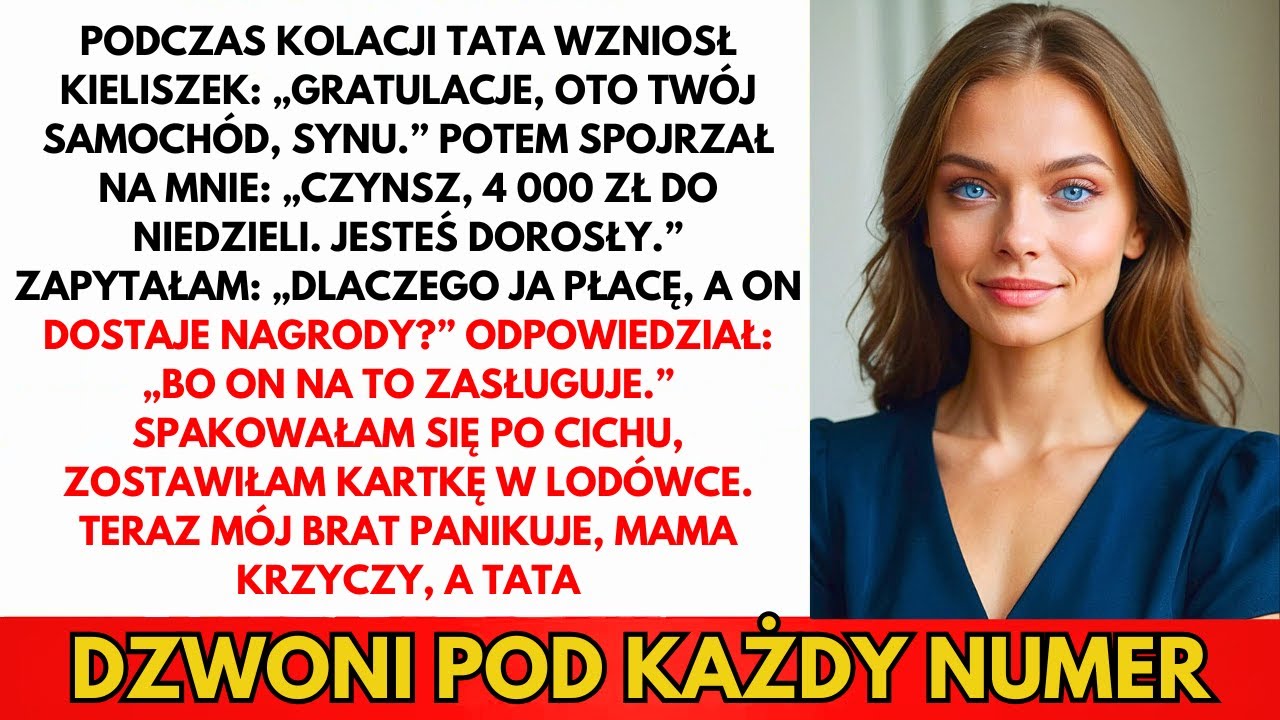 Pracowałam W Urodziny — Tata: „Sprzedaliśmy Twój Samochód, Rodzina Najpierw”