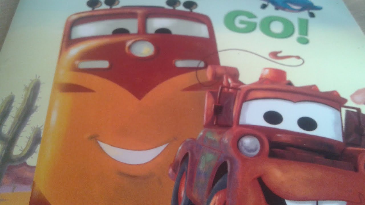 Disney Cars Go, Go, Go! Read Aloud Book