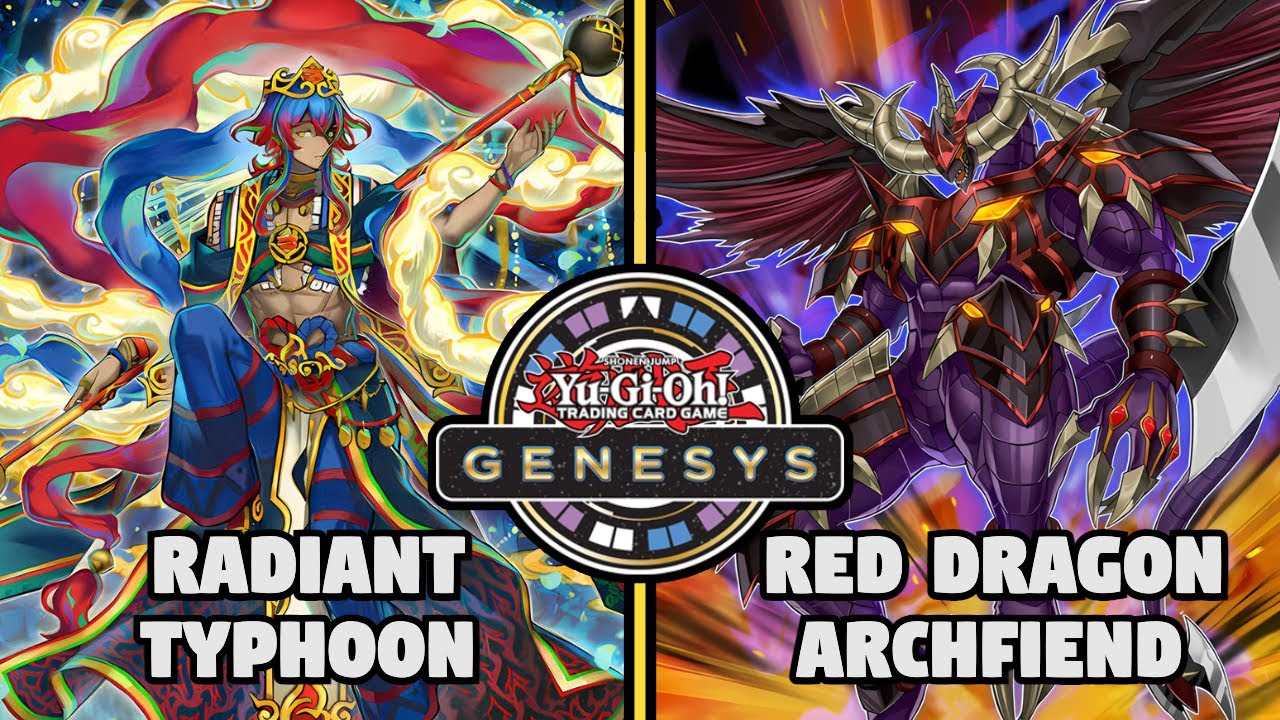 Radiant Typhoon vs. Red Dragon Archfiend | Yu-Gi-Oh! Genesys Live Locals Match | October 2025