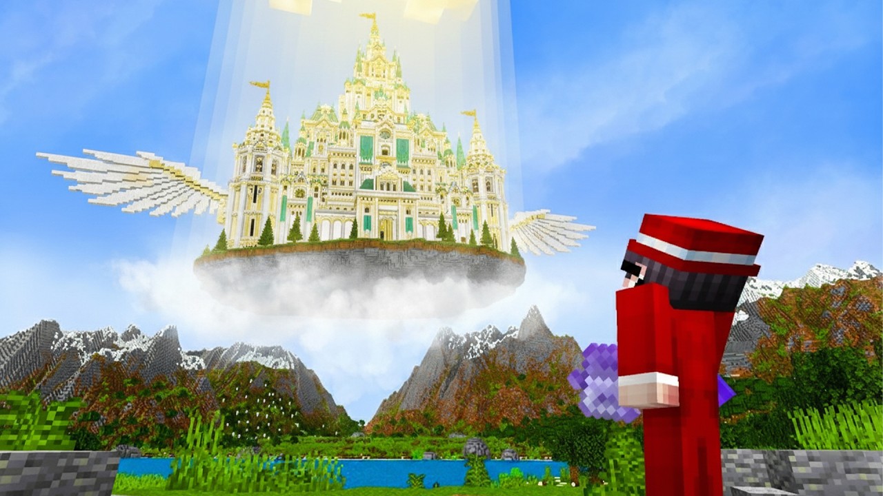 Minecraft'ın Kayıp Gökyüzü Krallığını Buldum