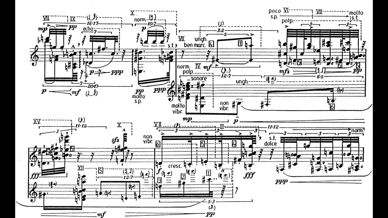 Ferneyhough - Kurze Schatten II (1990) (with score)