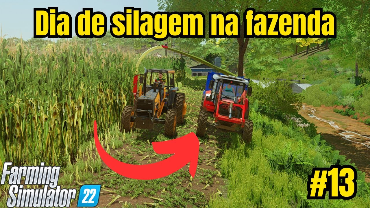 A SILAGEM RENDE MUITO FARMING SIMULATOR 22 EP 13 (FAZENDA MADUREIRA)