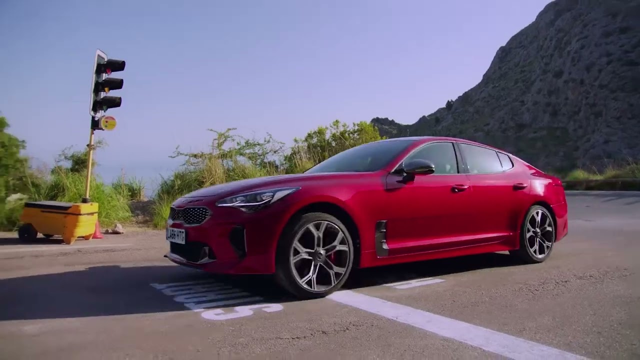 Kia Stinger with James May on The Grand Tour