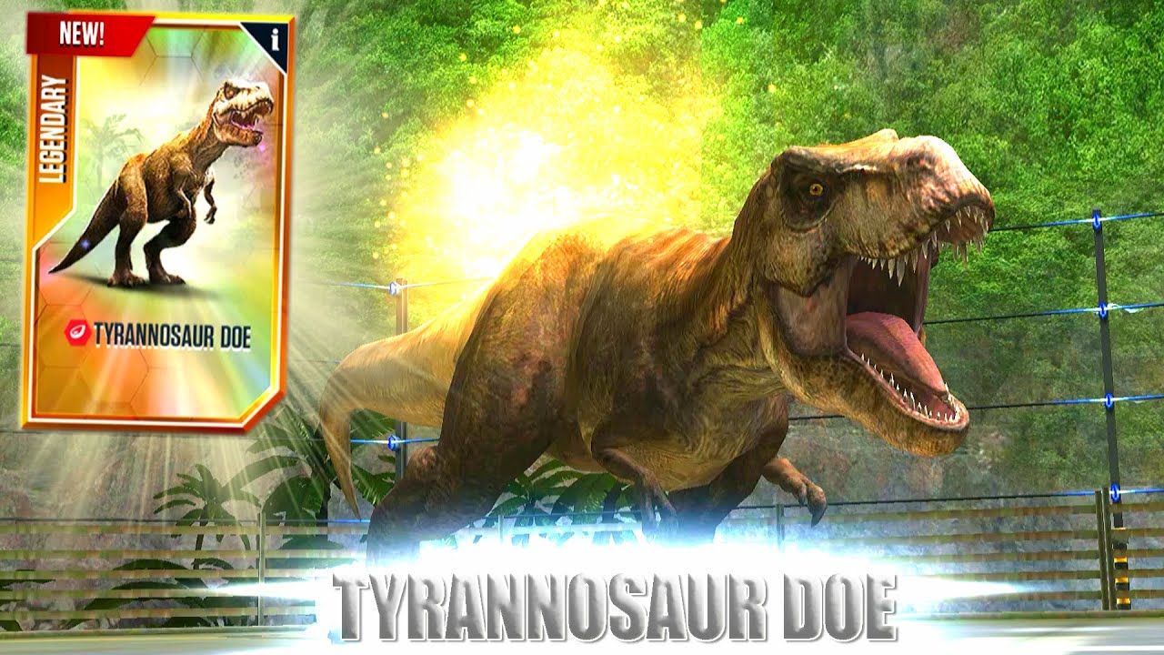 NEW TYRANNOSAUR DOE MAX LEVEL 40 | HT GAME