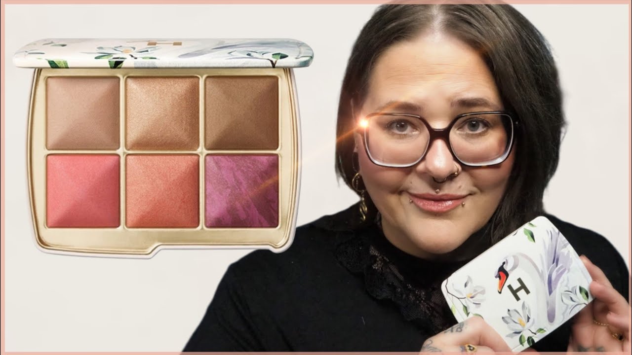 HOURGLASS HOLIDAY PALETTE 2025 | Swan Palette | Vergleich Auftrag Review