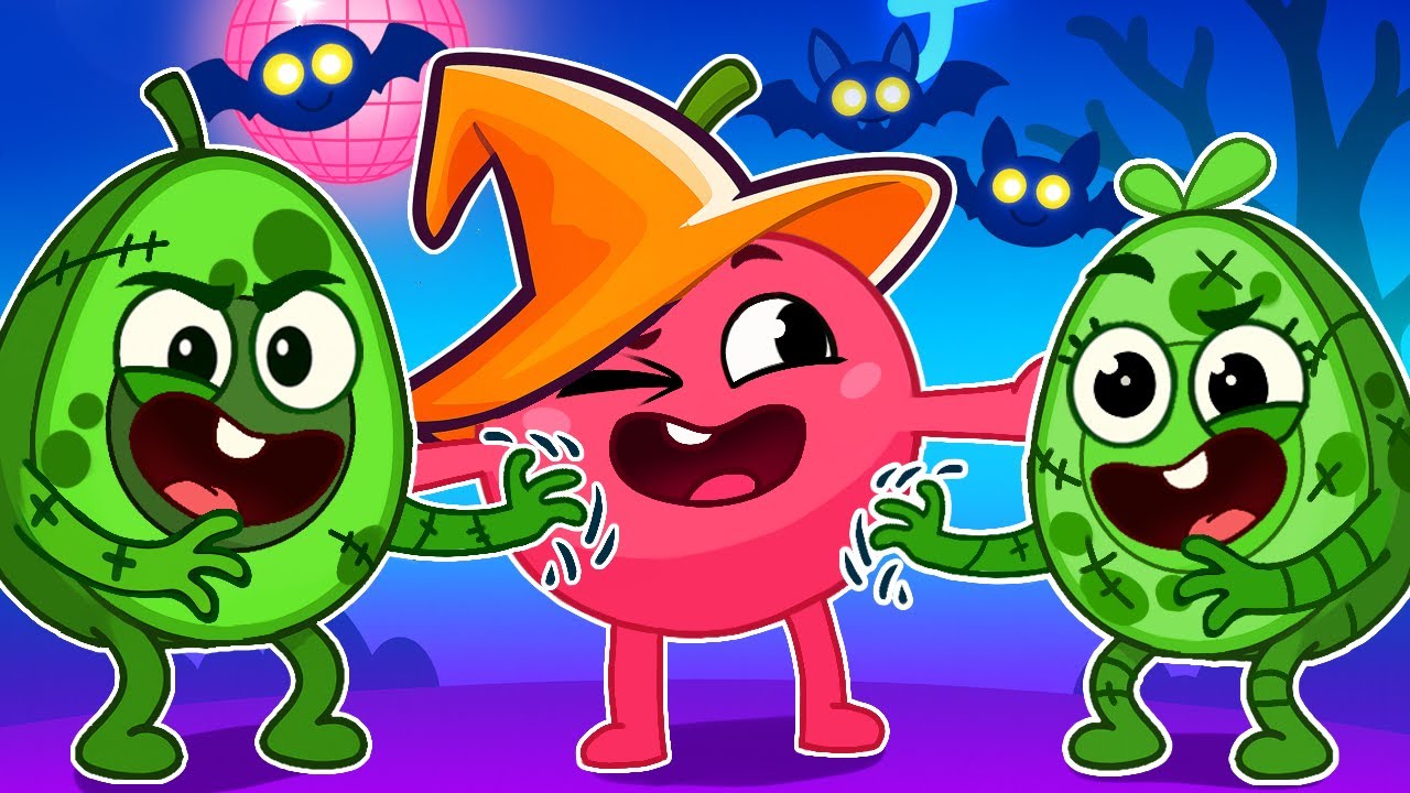 Tickle Tickle Zombie 🎃 Halloween Fun 🎇 Songs and Cartoons fro Kids