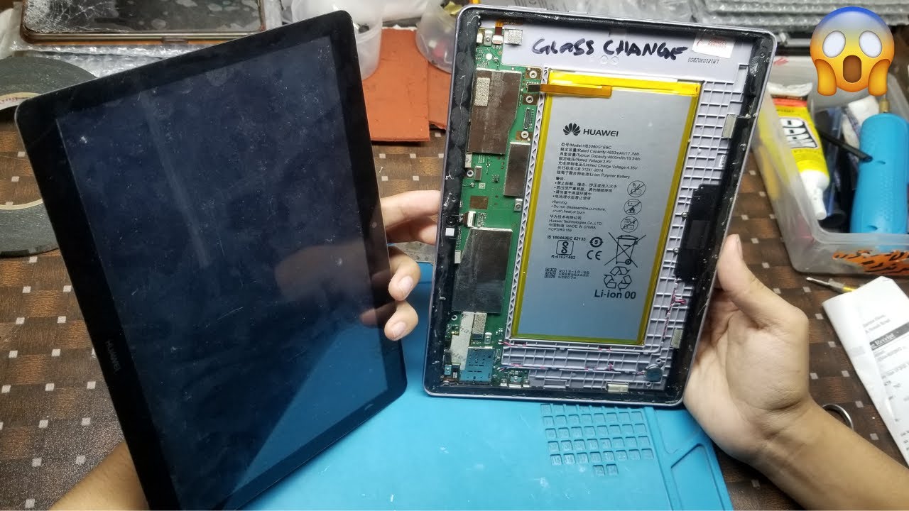 Huawei MediaPad T3 AGS-W09 Cracked Screen Replacement | Rebuild Broken Phone | SmartPhone
