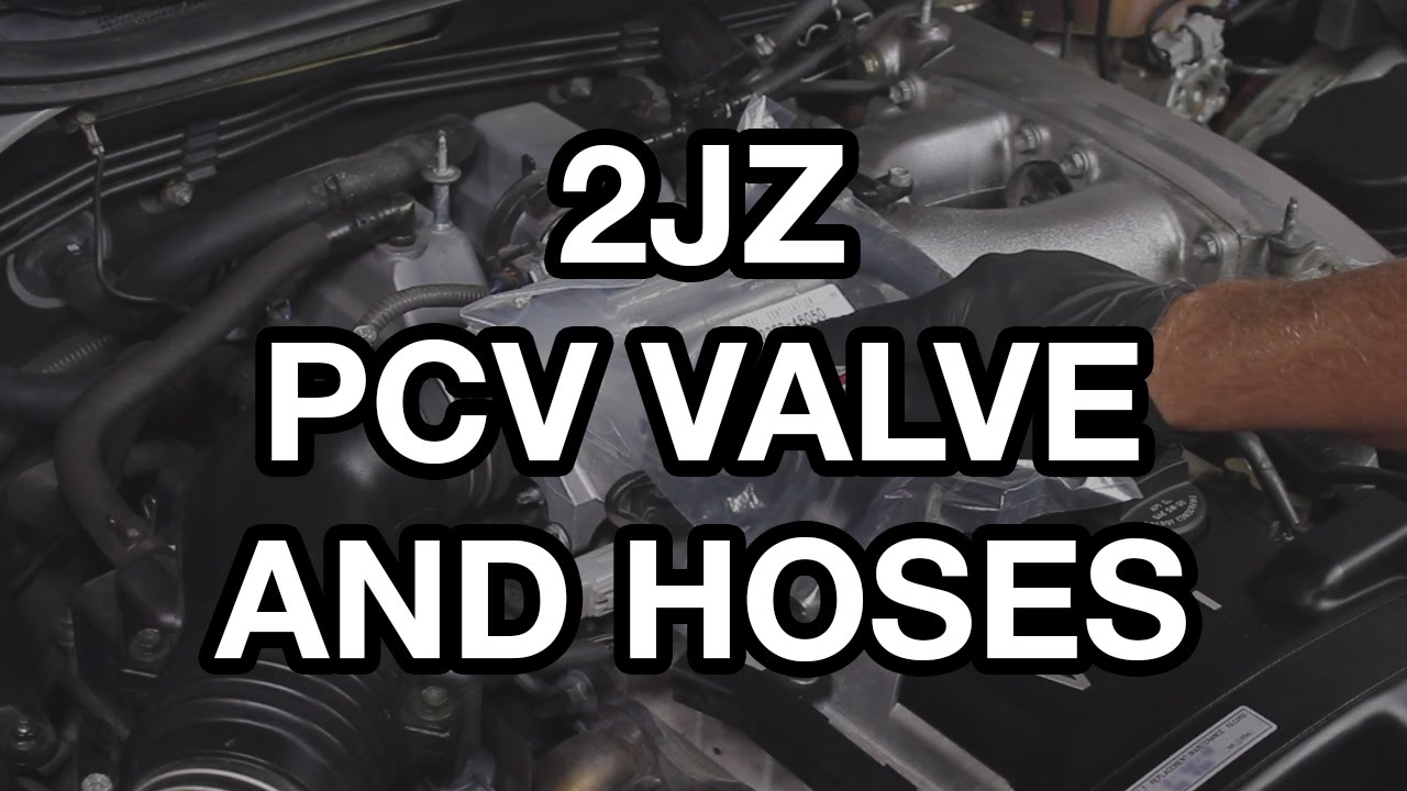 Замена клапана и шланга PCV 2JZ-GE