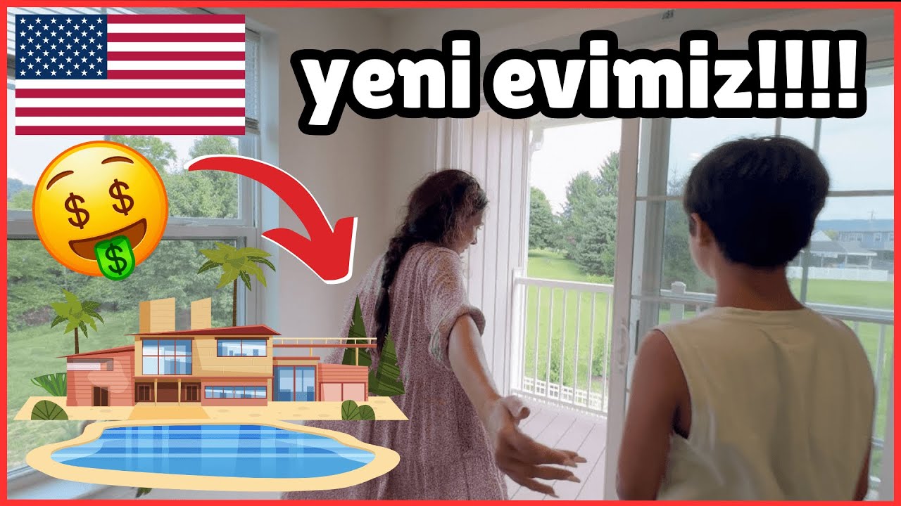 AMERİKA'DAKİ EVİMİZ YENİ BOŞ EV TURU 2024 AMERİKA EVLERİ APARTMAN DAİRESİ Dobişko Tv