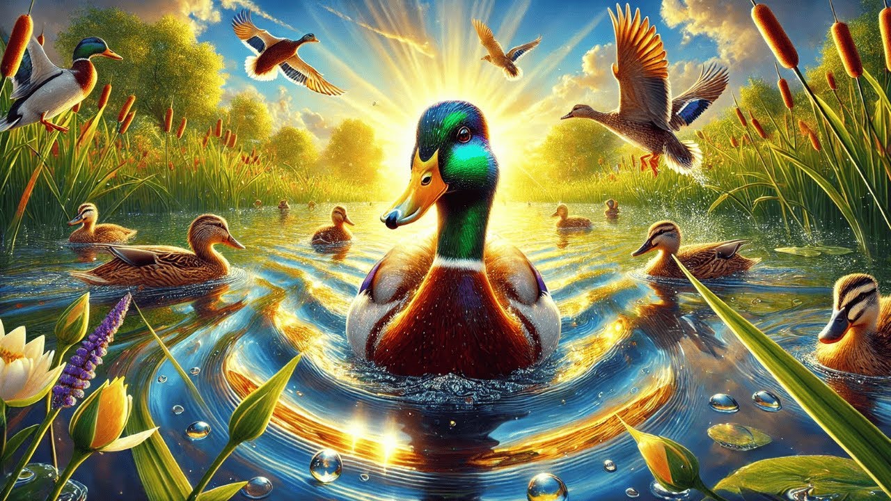 🦆 Amazing Ducks & Their Incredible Water Superpowers! 🌊 | Fun Animals for Kids!