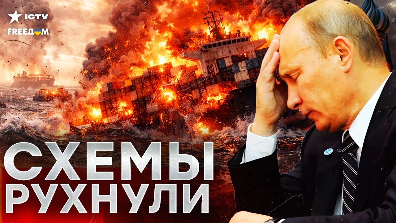 ПУТИН В ЯРОСТИ! Флот ТОНЕТ — Лондон объявил КРОВАВУЮ ОХОТУ! РФ в ТУПИКЕ!