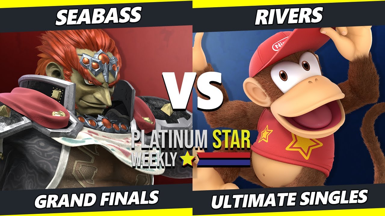 PSW S15:W11 GRAND FINALS - Rivers (Diddy Kong) Vs. SeaBass (Ganondorf) SSBU Ultimate Tournament