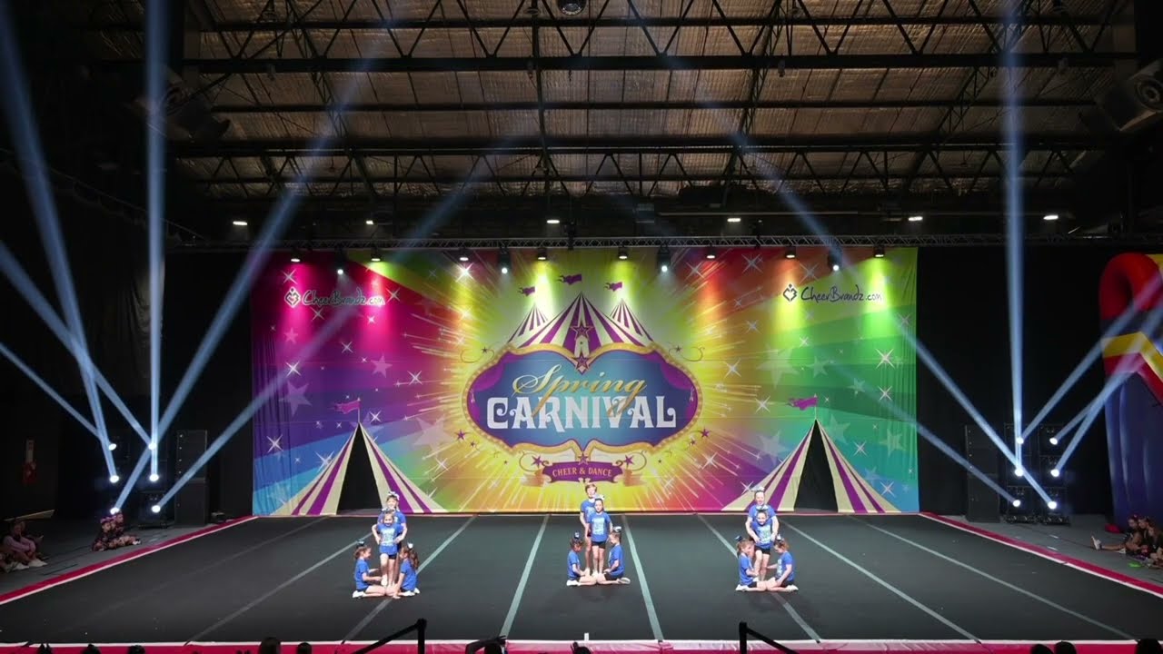Vortex: CheerSPORT Mini Grade 1 - Zero Gravity Cheerleading - 2025 Spring Carnival