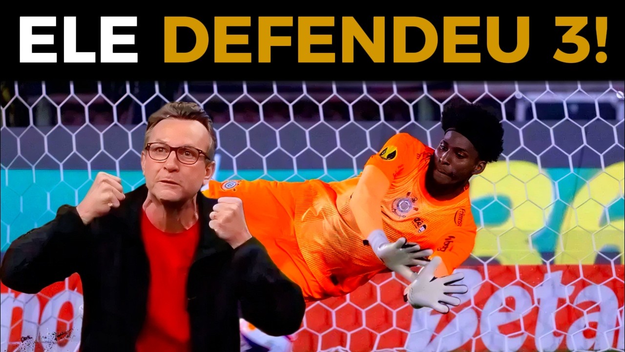 HUGO SOUZA PARA TUDO E O TIMÃO SEGUE NA BRIGA! 🖤