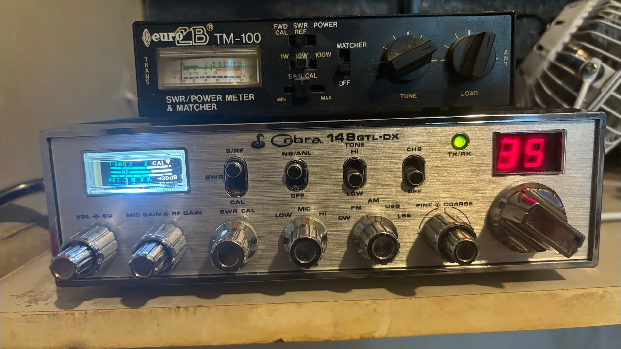 Cobra 148 GTL DX with Roger beep sound.