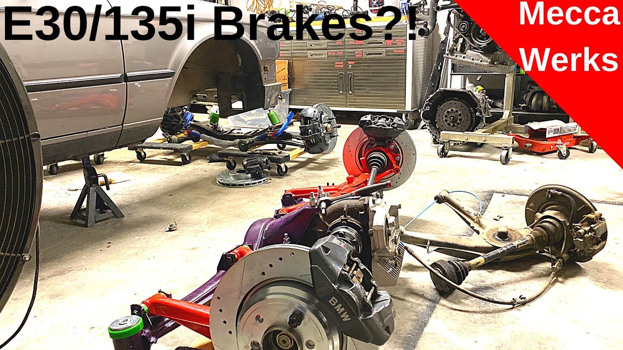 BMW E30 BIG BRAKES!? Pt.2