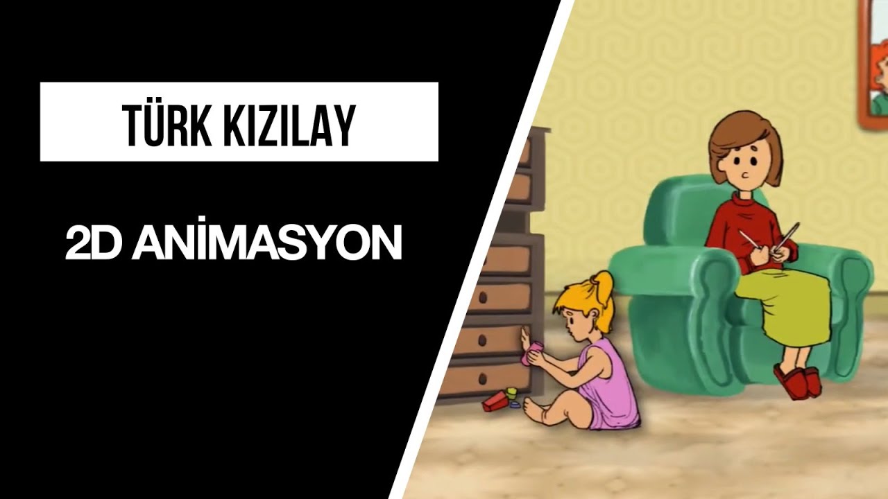 EV KAZALARI ALINACAK &Ouml;NLEMLER 2D ANİMASYON FİLMİ