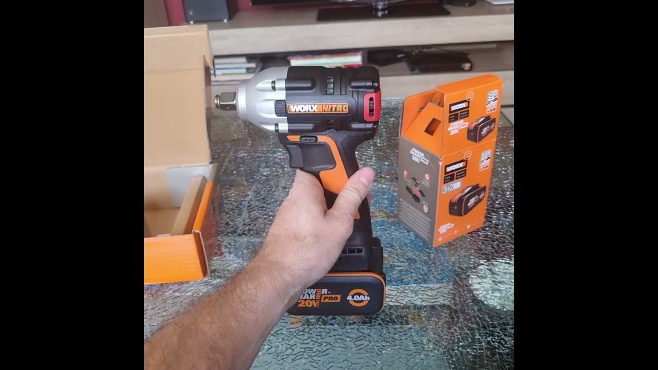 WORX NITRO WX272.9 Klucz udarowy akumulatorowy, odkręcenie śruby Audi A3 8Y