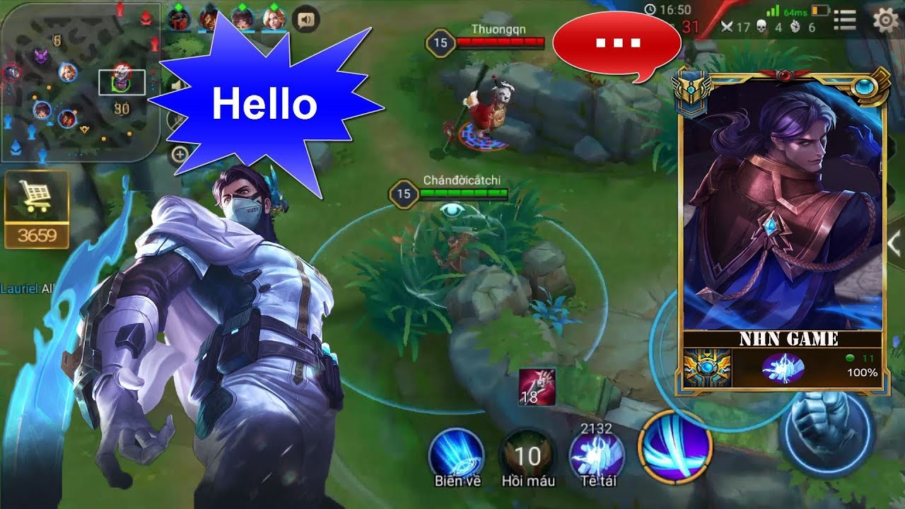 H&agrave;i Li&ecirc;n Qu&acirc;n - QUILLEN Đi Juqle C&acirc;n Team H&agrave;i Hước C&ugrave;ng NHNGAME