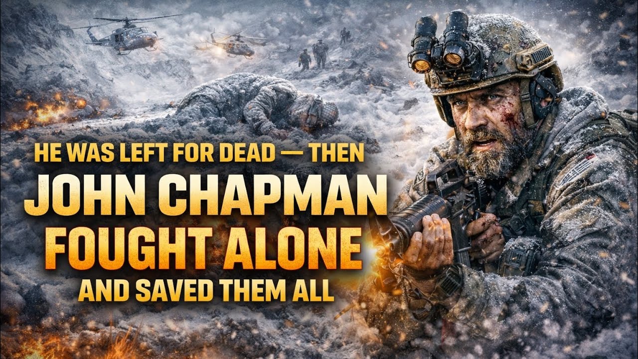 Его оставили умирать &mdash; Джон Чепмен сражался в одиночку и спас их всех!