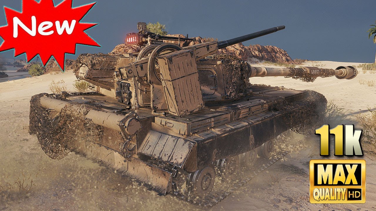 Новая ПТ-САУ ДБВ-152 на аэродроме - World of Tanks