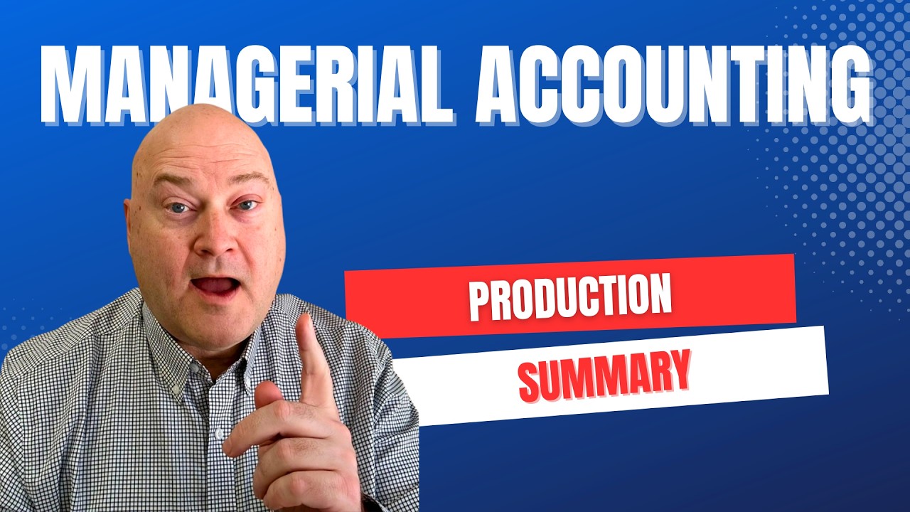 MA 32 Production Summary | Equivalent Units & Cost Allocation