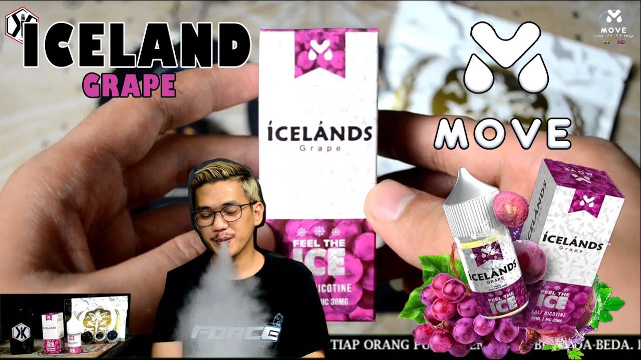 #review ICELAND GRAPE BY MOVE JUICE