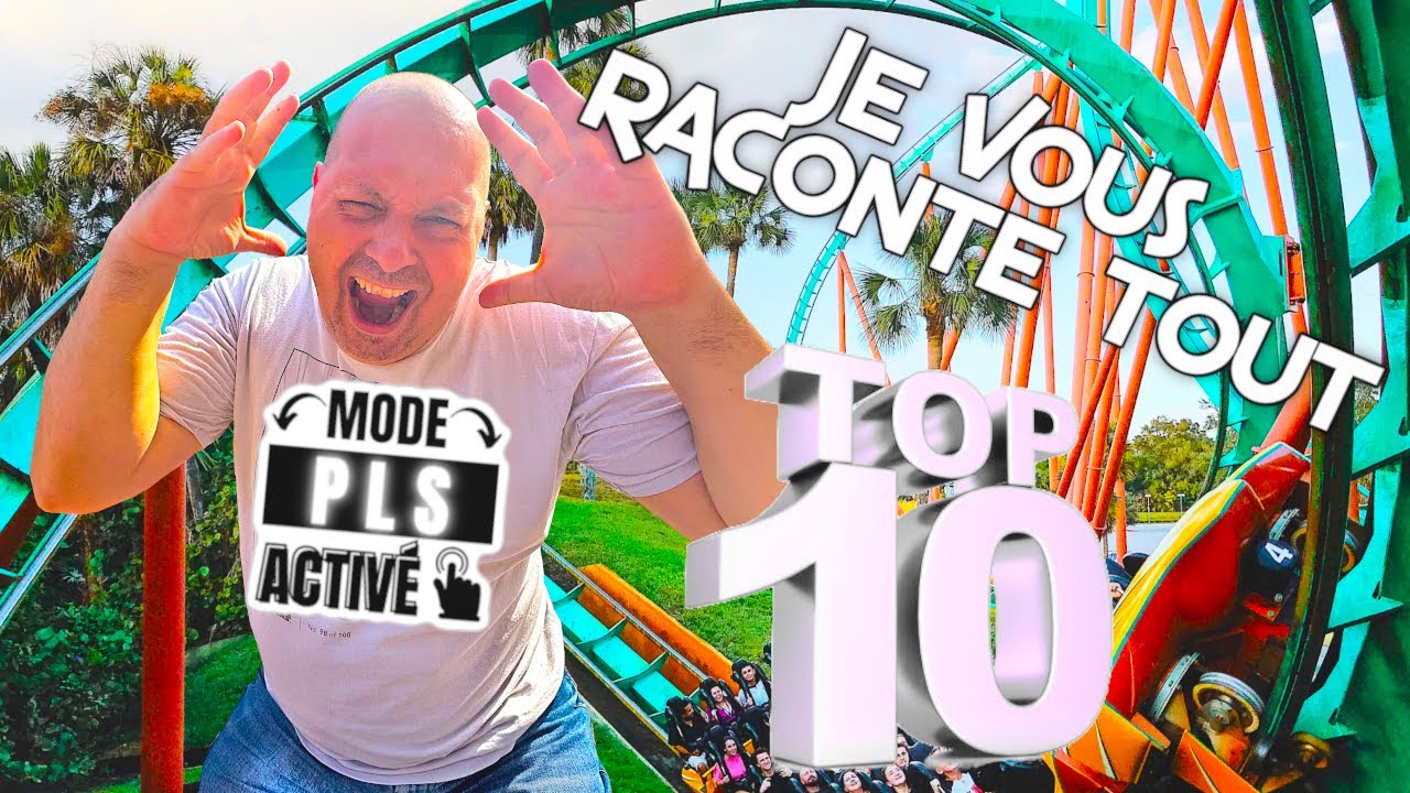 JE VOUS RACONTE MON TOP 10 DES MEILLEURS PLS DANS LES PARCS D'ATTRACTIONS A DISNEYLAND PARIS